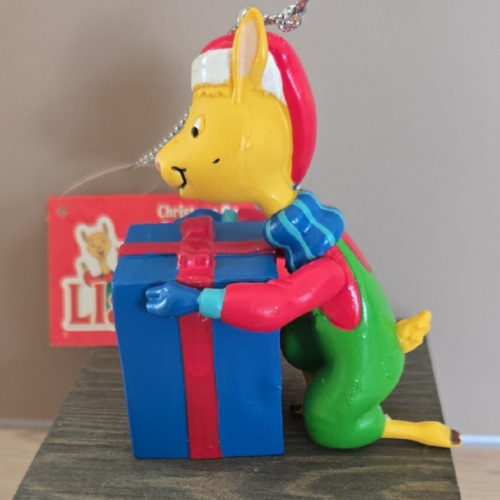 NWT Llama Llama Christmas Ornament with Blue Gift Box - Picture 3 of 5